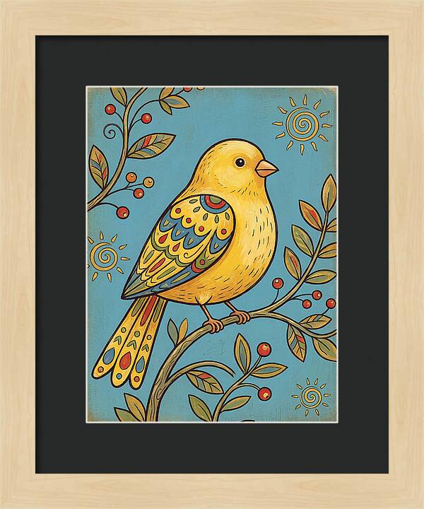 Colorful Canary Delight