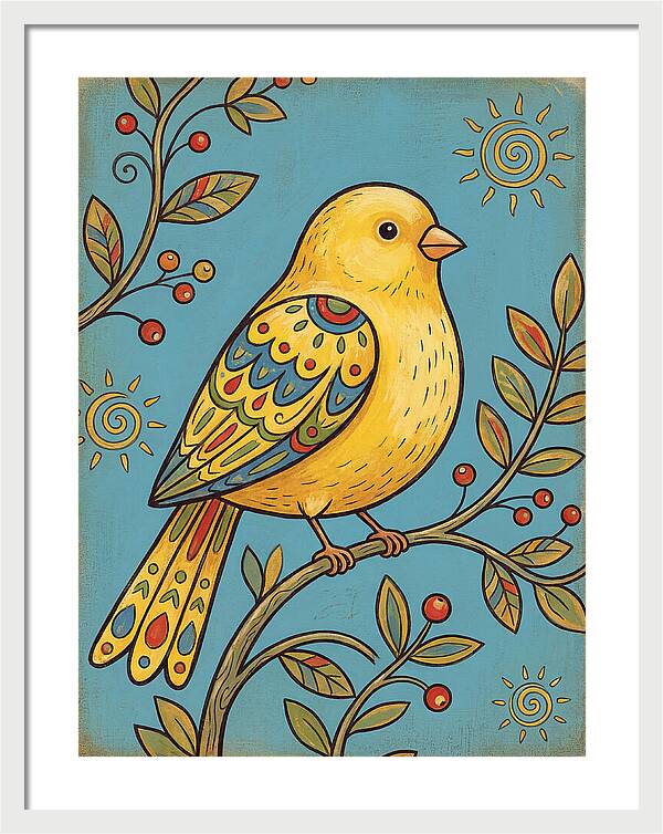 Colorful Canary Delight