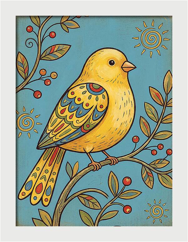 Colorful Canary Delight