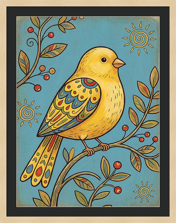 Colorful Canary Delight