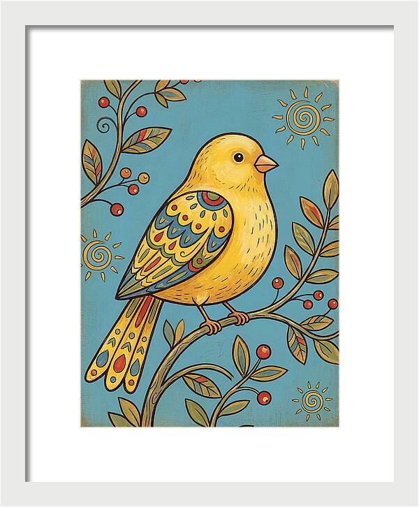 Colorful Canary Delight