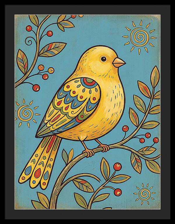Colorful Canary Delight