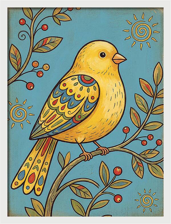 Colorful Canary Delight