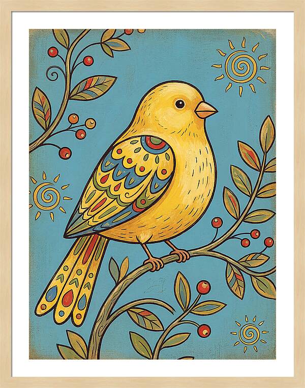 Colorful Canary Delight