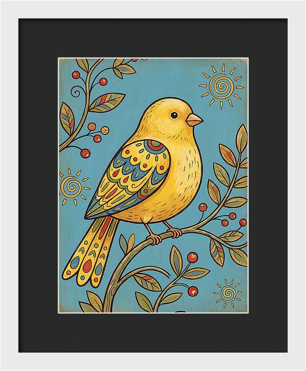 Colorful Canary Delight