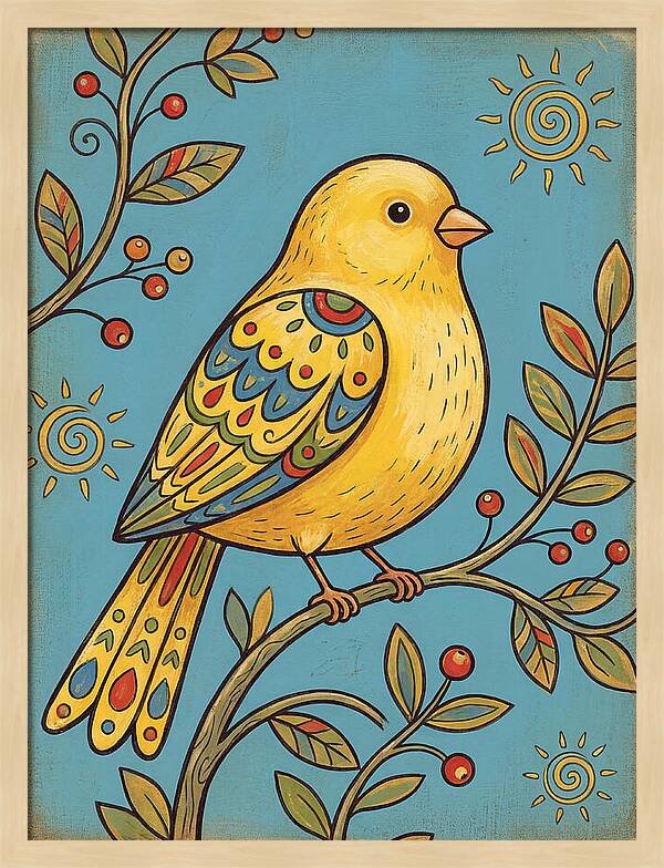 Colorful Canary Delight