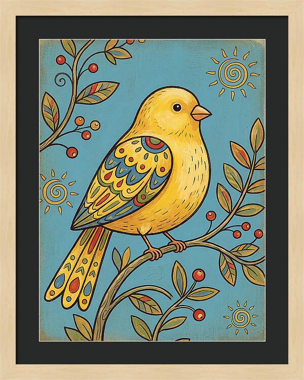 Colorful Canary Delight