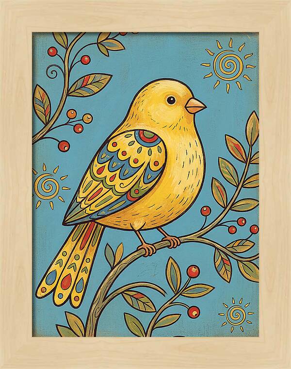 Colorful Canary Delight