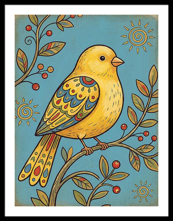 Colorful Canary Delight