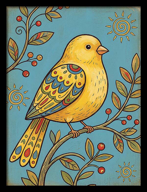 Colorful Canary Delight