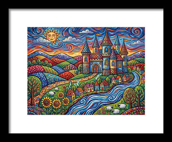 Colorful Castle Landscape