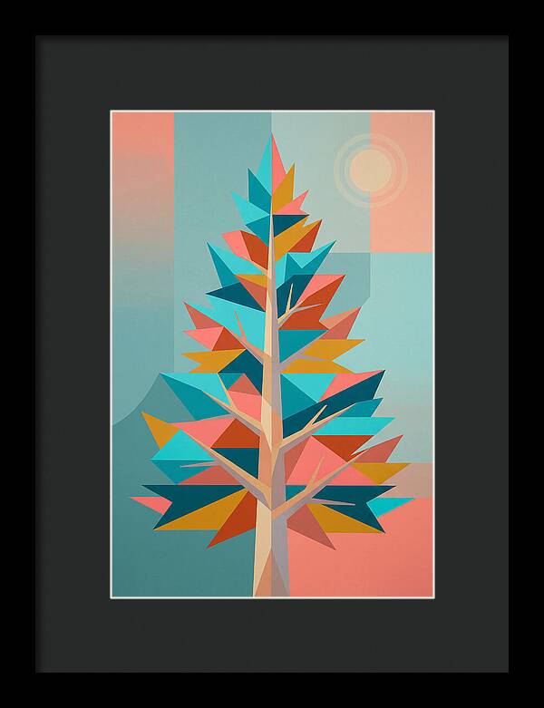 Colorful Conifer Tree