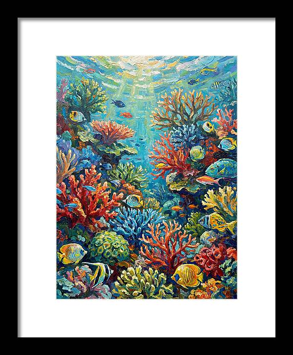 Colorful Coral Reef Underwater