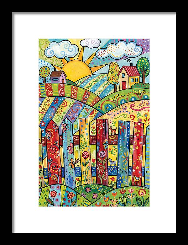 Colorful Country Landscape