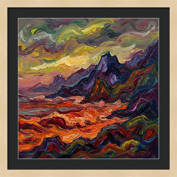 Colorful Expressionist Scenery