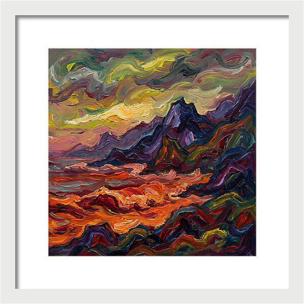 Colorful Expressionist Scenery