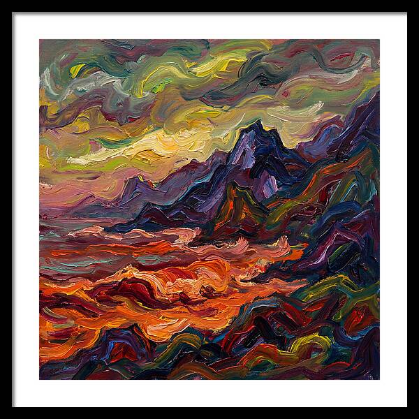 Colorful Expressionist Scenery