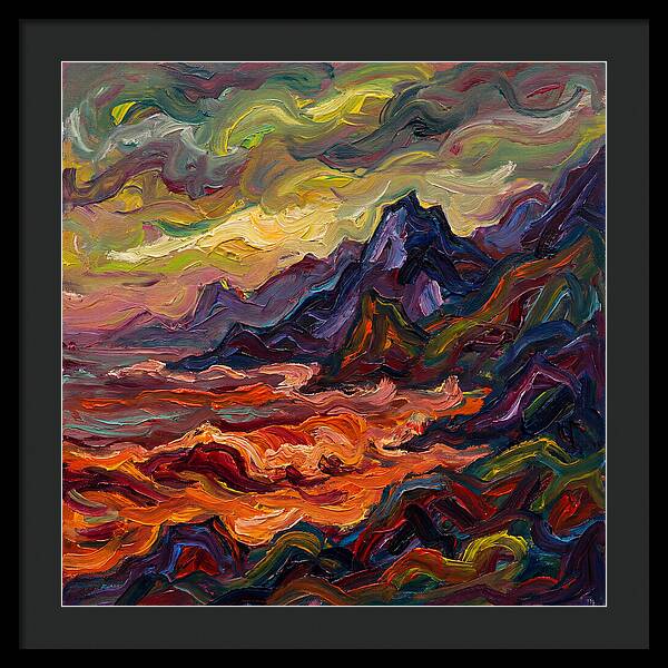 Colorful Expressionist Scenery