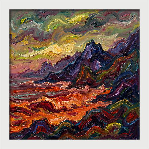 Colorful Expressionist Scenery