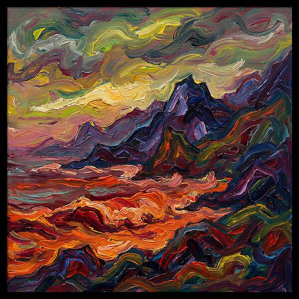 Colorful Expressionist Scenery