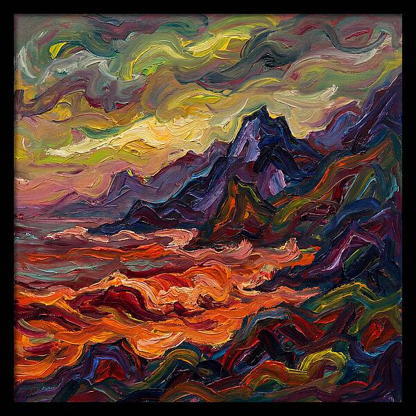 Colorful Expressionist Scenery