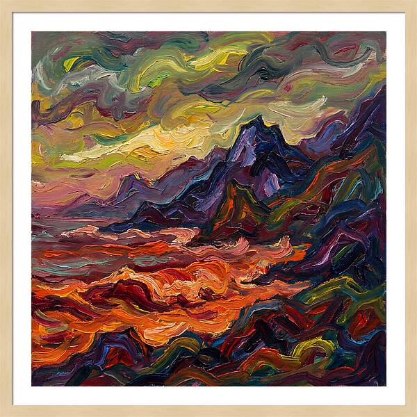 Colorful Expressionist Scenery