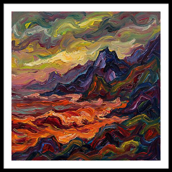 Colorful Expressionist Scenery