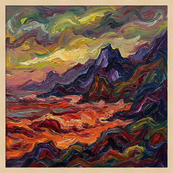 Colorful Expressionist Scenery