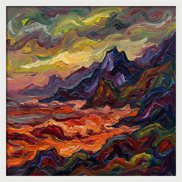 Colorful Expressionist Scenery