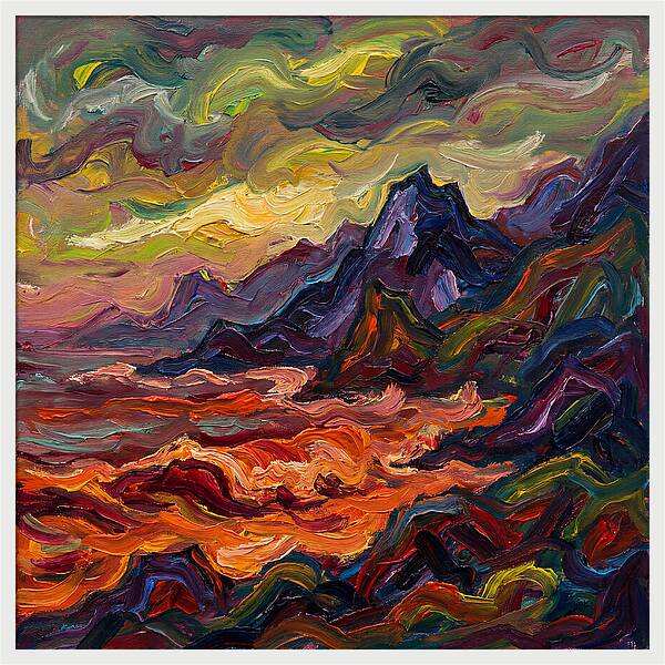 Colorful Expressionist Scenery