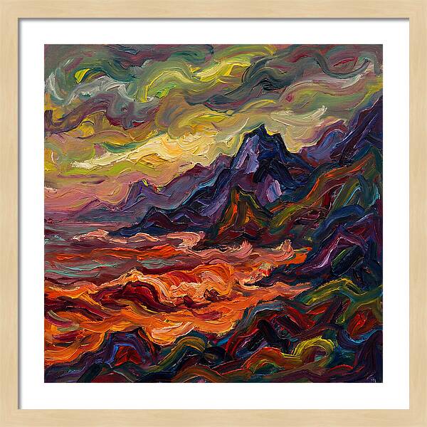 Colorful Expressionist Scenery