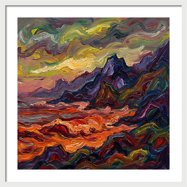 Colorful Expressionist Scenery