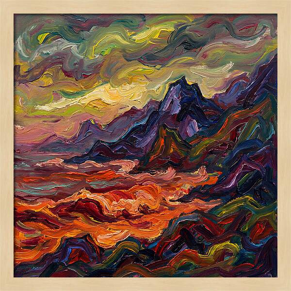 Colorful Expressionist Scenery