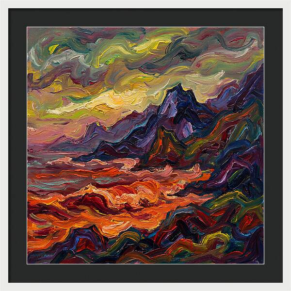 Colorful Expressionist Scenery