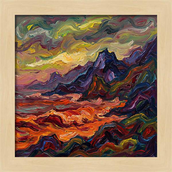 Colorful Expressionist Scenery