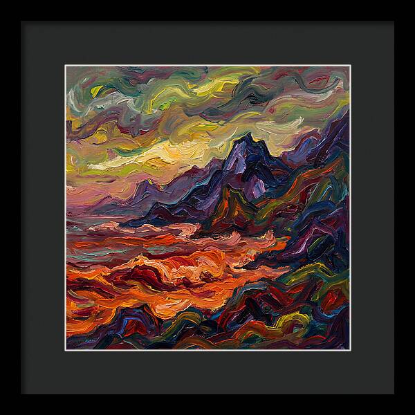 Colorful Expressionist Scenery