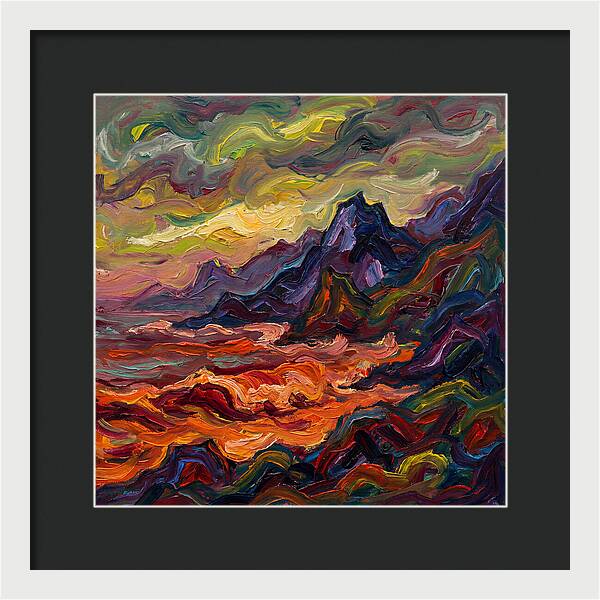 Colorful Expressionist Scenery