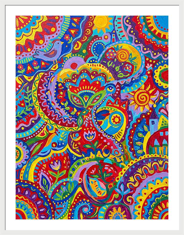 Colorful Folk Patterns