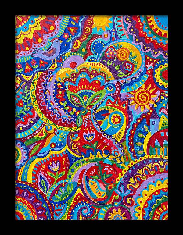 Colorful Folk Patterns