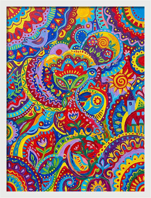 Colorful Folk Patterns