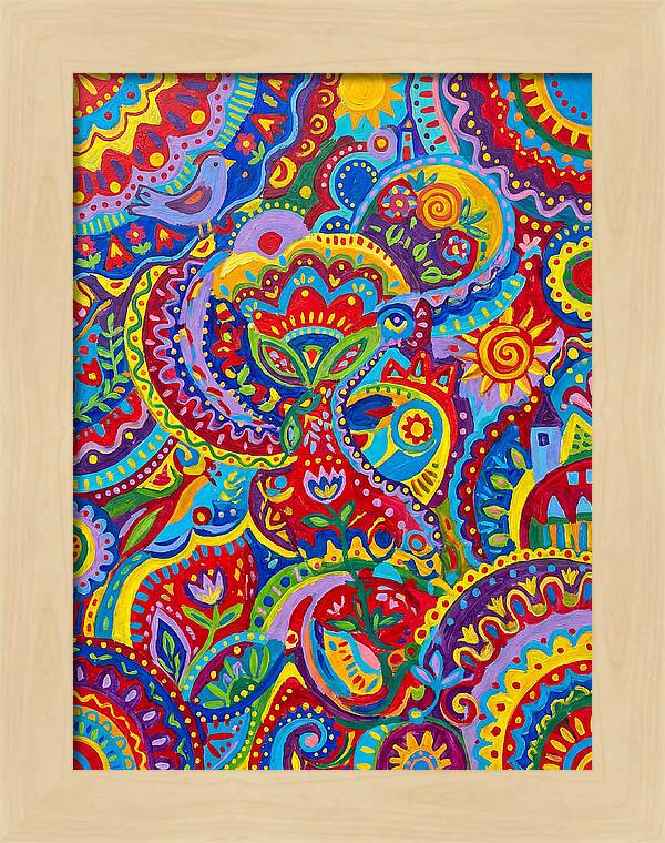 Colorful Folk Patterns