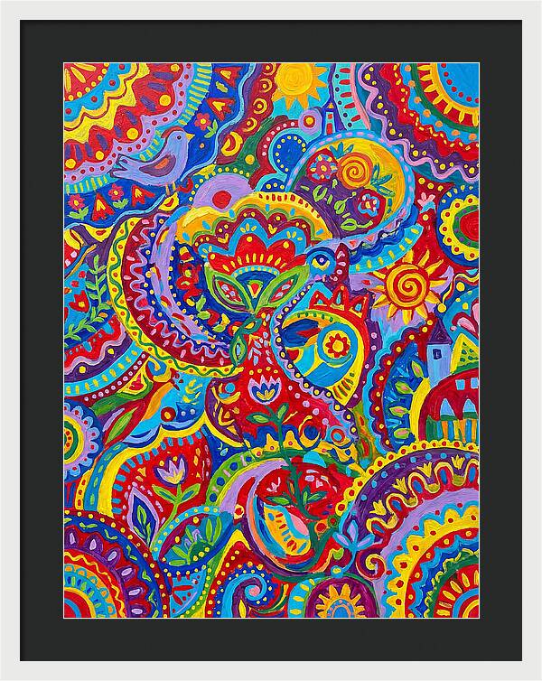 Colorful Folk Patterns