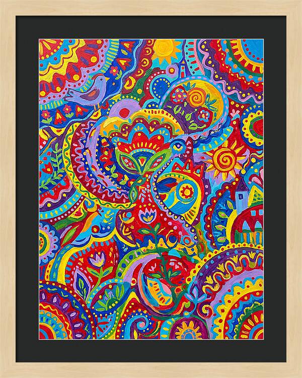 Colorful Folk Patterns