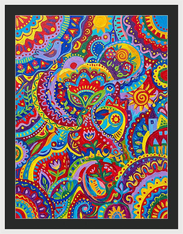 Colorful Folk Patterns