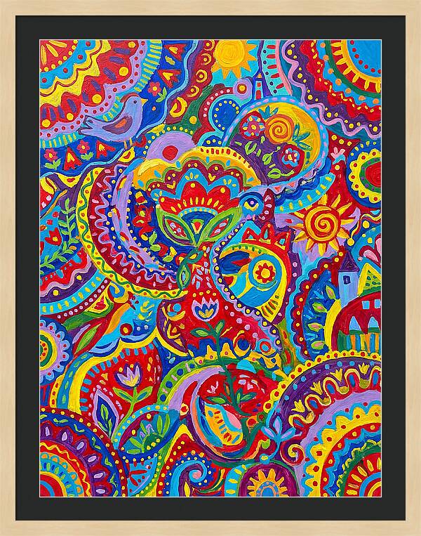 Colorful Folk Patterns