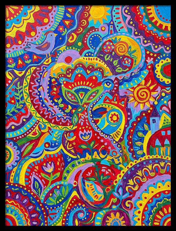 Colorful Folk Patterns
