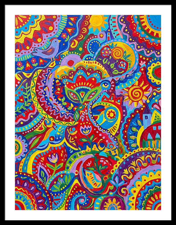 Colorful Folk Patterns