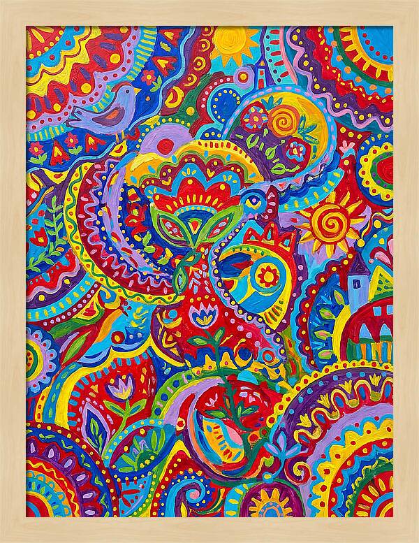 Colorful Folk Patterns