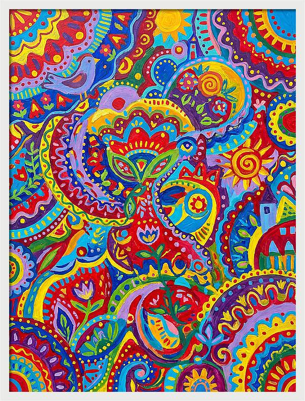 Colorful Folk Patterns
