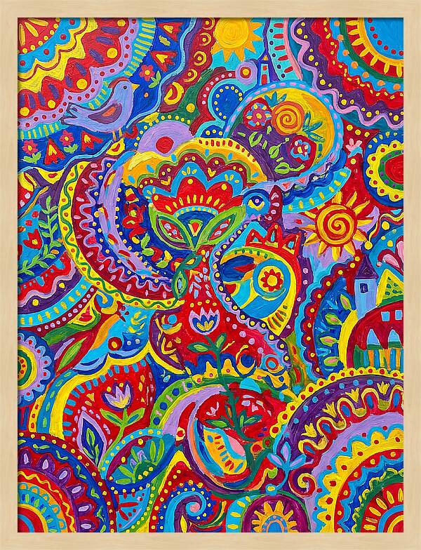 Colorful Folk Patterns